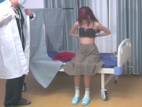 【极品嫩模女神】岚可樱-美少女婚前检查 被无良医生肆意玩穴 